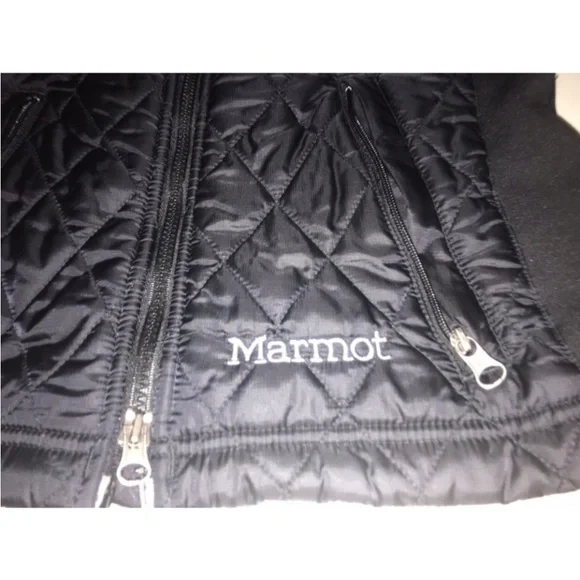 Marmot Women's Quilted Black Vest - Picture 3 of 9